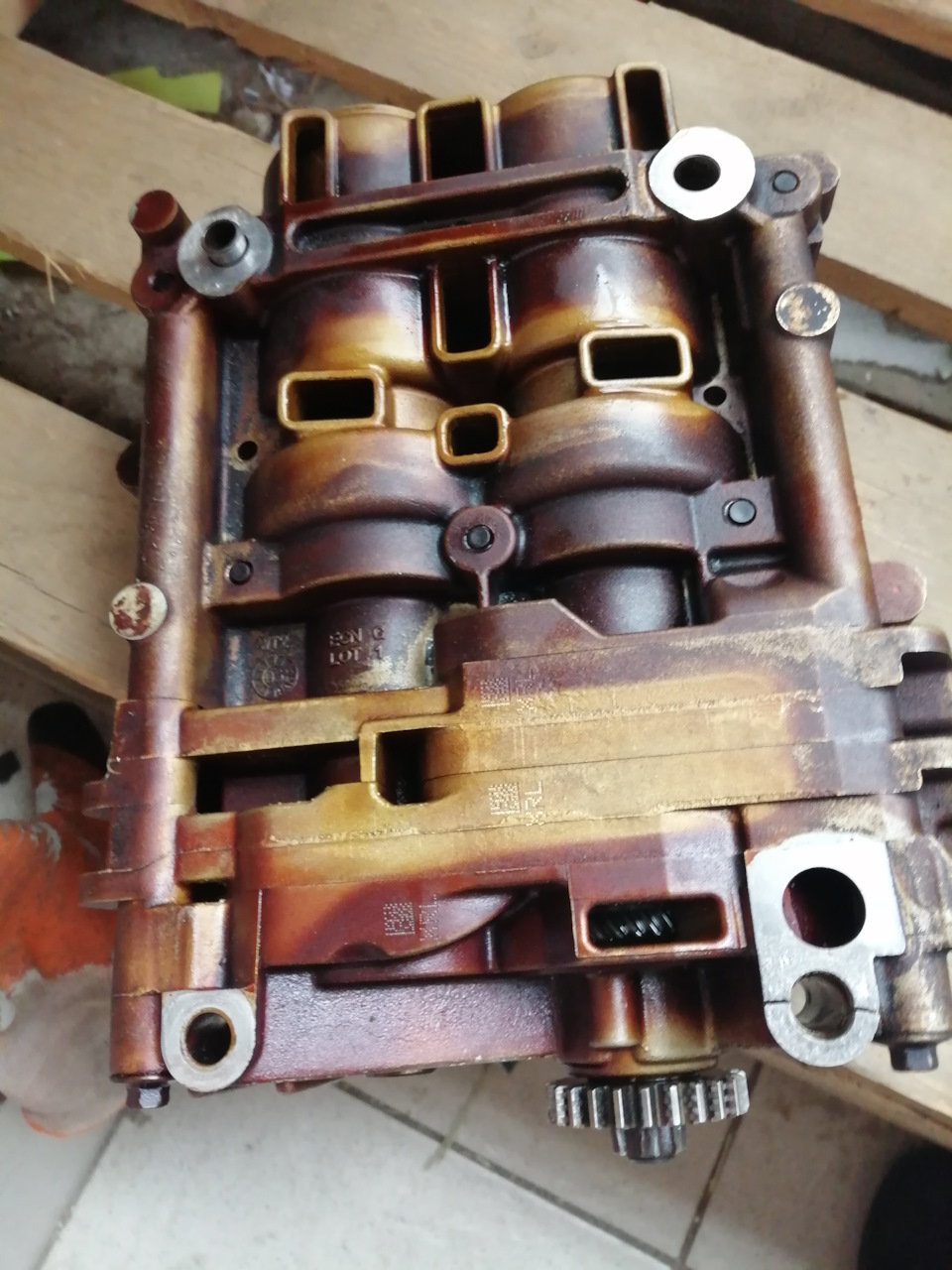 С днем поломки масляного насоса — Hyundai Sonata V (NF), 2,4 л, 2005 ...