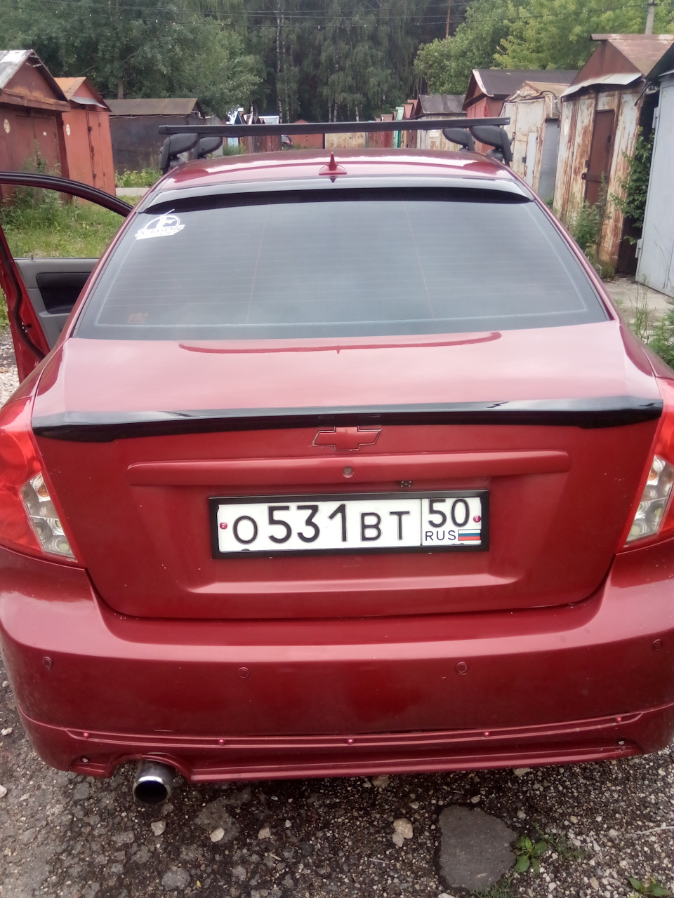 Спойлер Lacetti SW