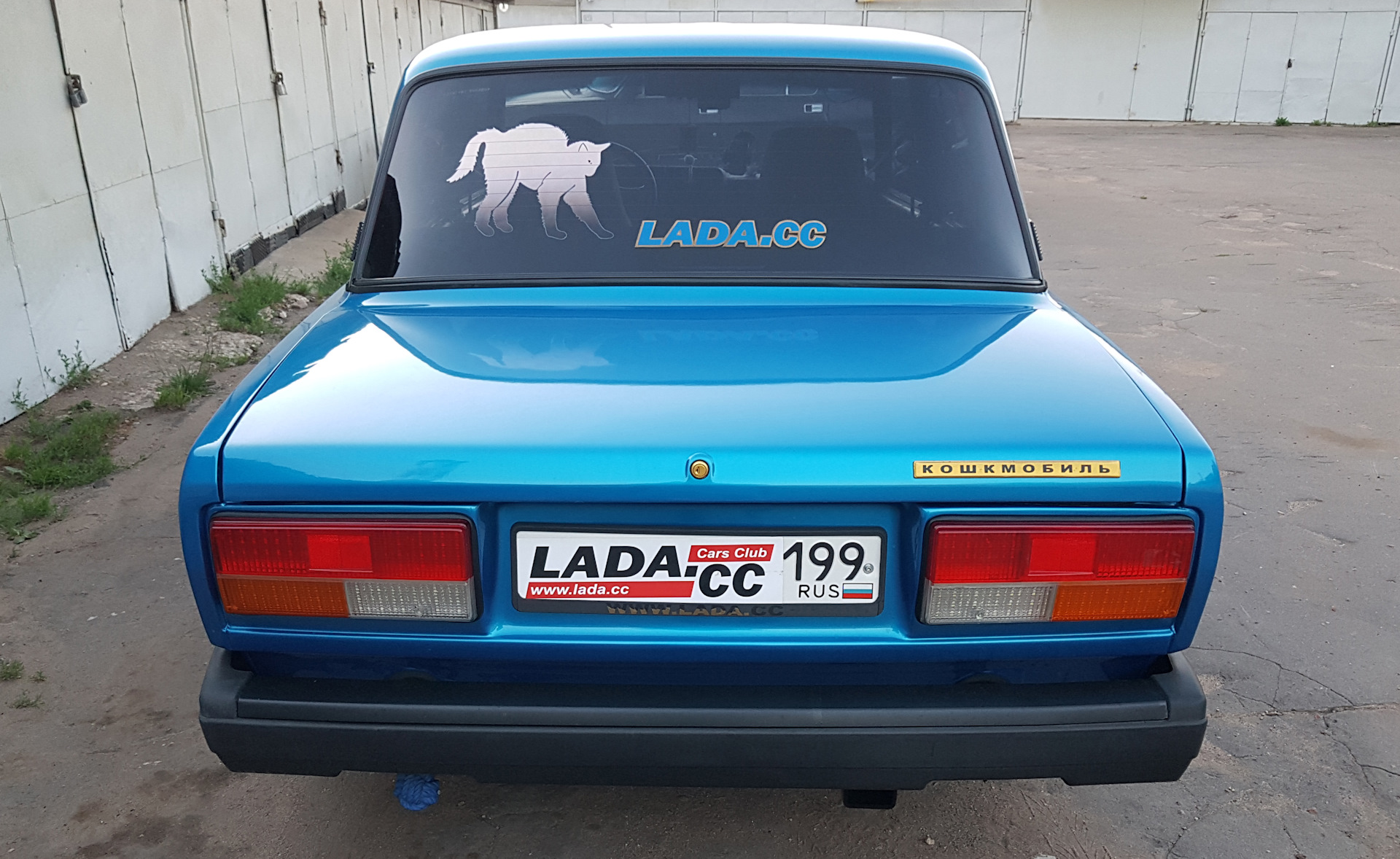 Светодиодные фонари на 2107 (ещё эксклюзив на КошКмобиль) — Lada 2107, 1,6  л, 2006 года | стайлинг | DRIVE2