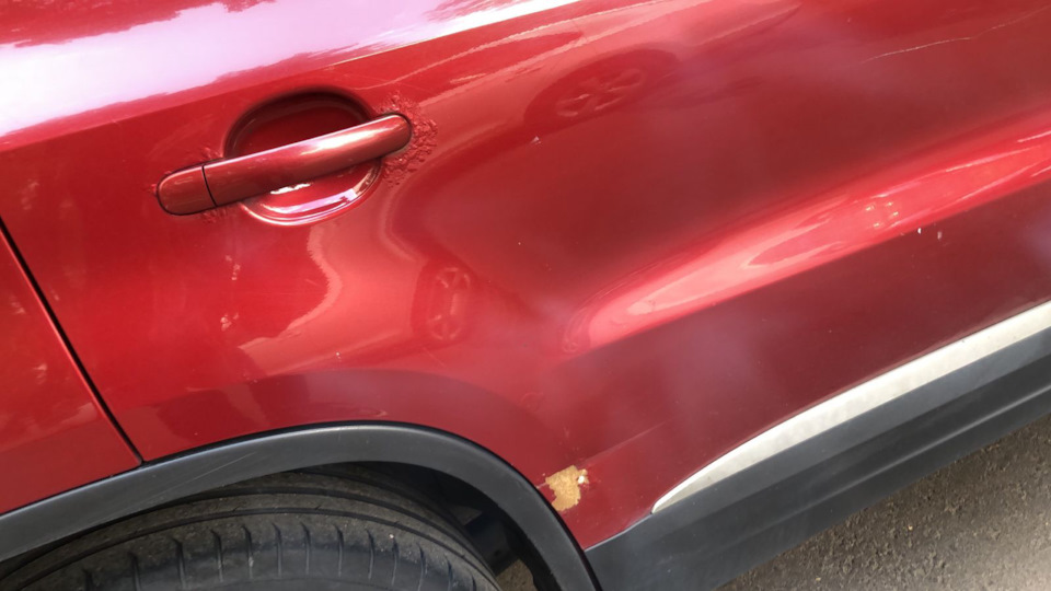 Кузовной ремонт — Volkswagen Tiguan (1G), 2 л, 2011 года | кузовной ...