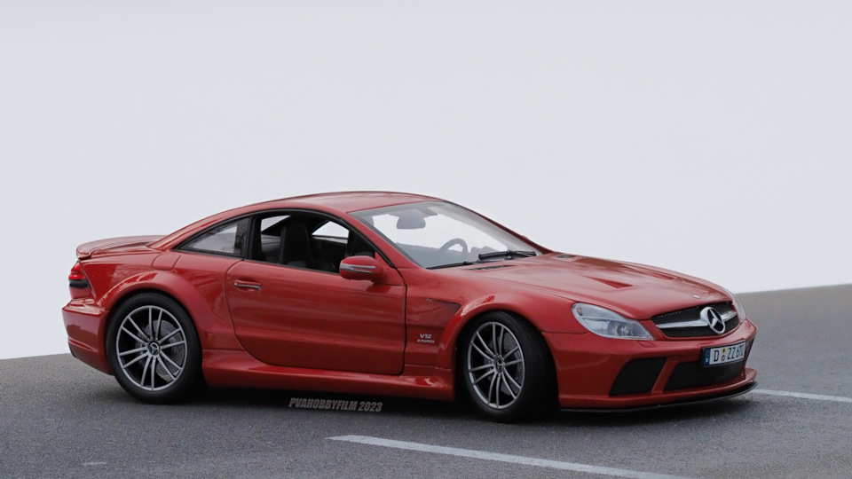 Mercedes-Benz SL65 AMG (R230 Facelift), 2009 (Minichamps #100 038