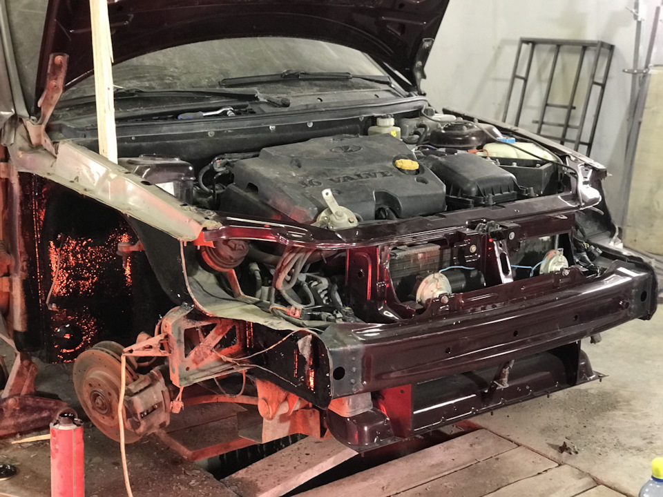 Гравировка правого переднего крыла Приора — DRIVE2