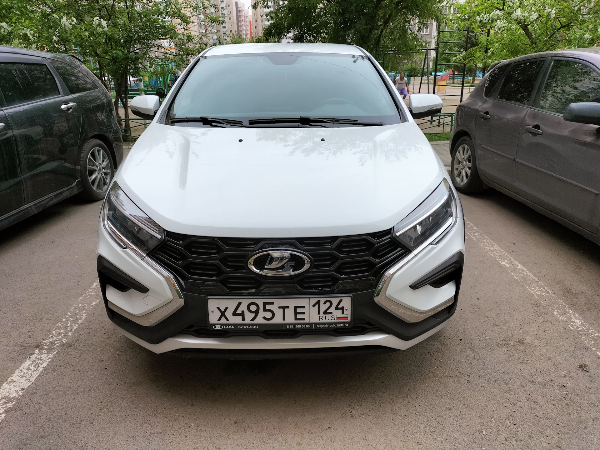 Продаю, г.Красноярск, цена 1696000 руб, 3200 км. — Lada Vesta Cross (NG),  1,6 л, 2023 года | продажа машины | DRIVE2