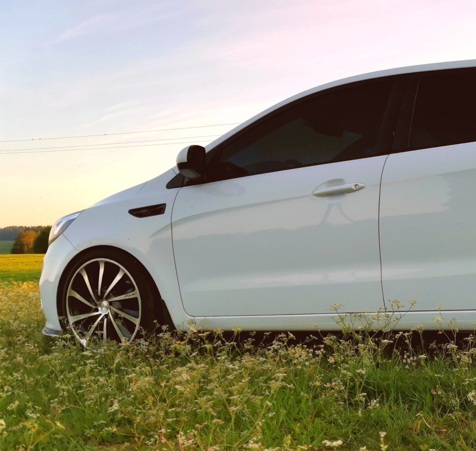EVA коврики с бортами — KIA Rio (3G), 1,6 л, 2017 года | аксессуары ...