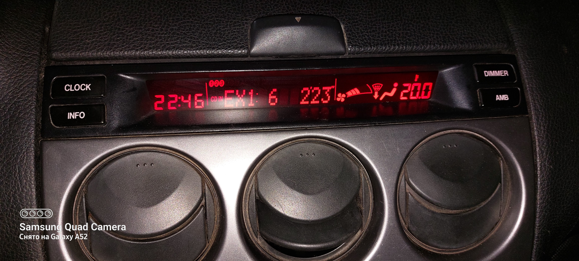 Информационный дисплей — Mazda 6 (1G) GG, 2 л, 2004 года | электроника ...