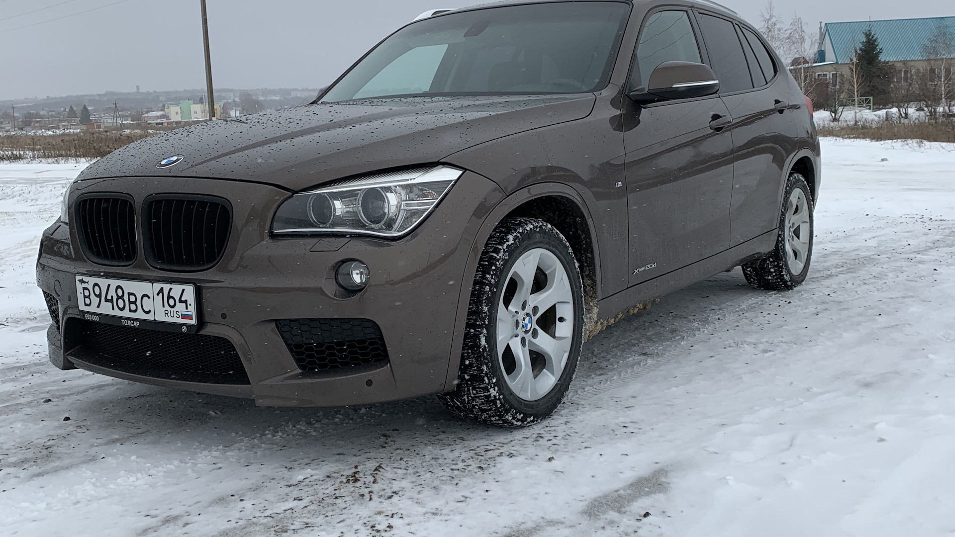 BMW X1 (E84) 2.0 дизельный 2013 | БМВ Х1 2.0 Шоколад на DRIVE2