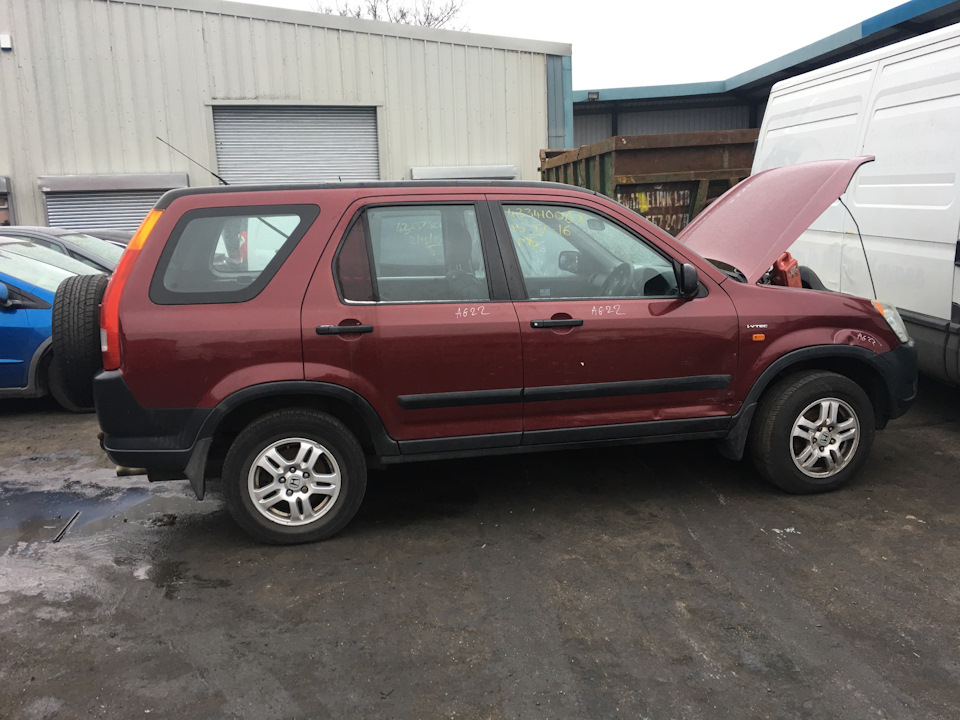 Разбор honda cr v