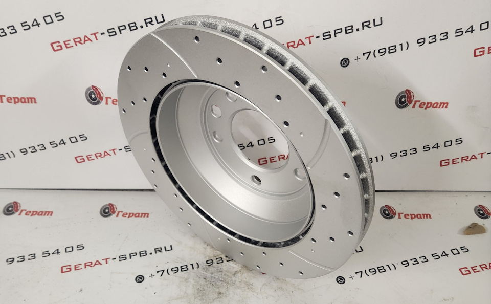 Тормозные диски ЗАДНИЕ на Porsche Cayenne (1G) 955/957, Porsche Cayenne ...