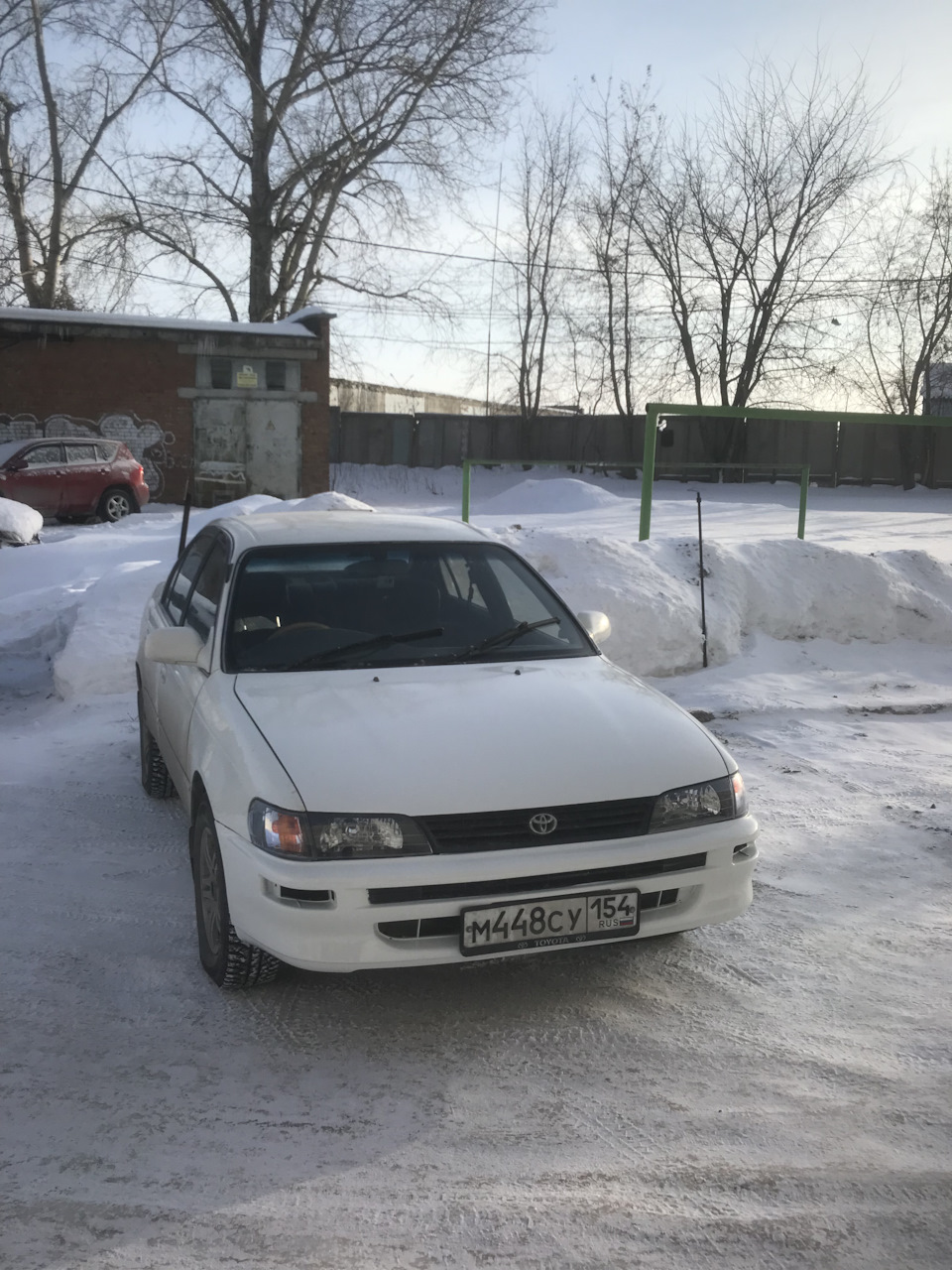 Разбил — сделал лучше — Toyota Corolla (100), 1,3 л, 1993 года | ДТП |  DRIVE2