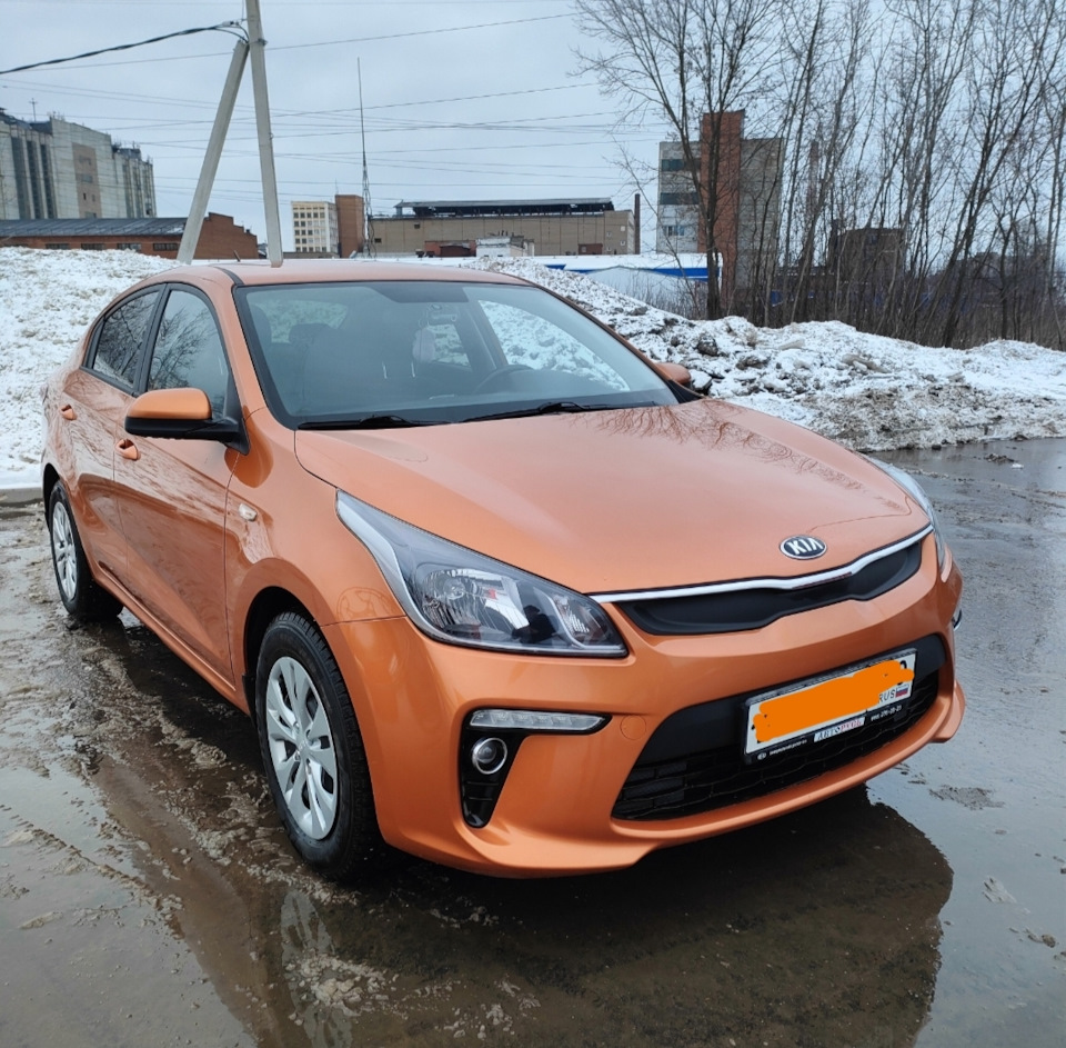 Мойка Киа Рио 4 — KIA Rio (4G), 1,6 л, 2018 года | мойка | DRIVE2