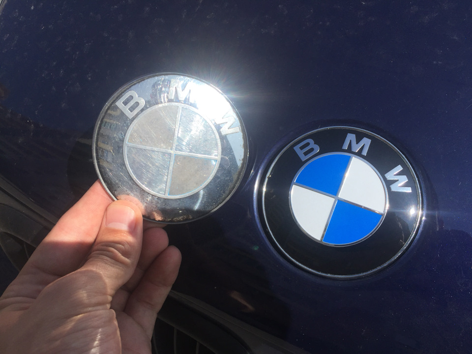 Замена значка — BMW 3 series Coupe (E36), 2 л, 1996 года | стайлинг ...