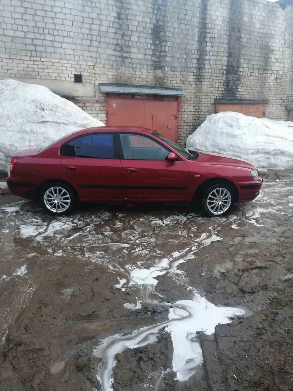 Приобрёл диски r16 — Hyundai Elantra (3G), 1,6 л, 2005 года | тюнинг ...