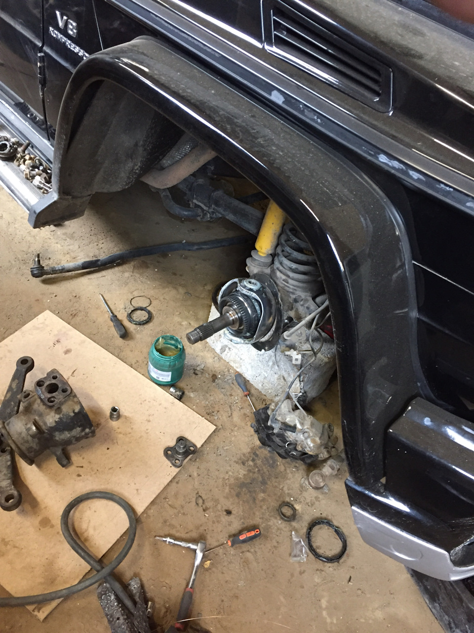 Фото в бортжурнале Mercedes-Benz G-Class (W463 1G)