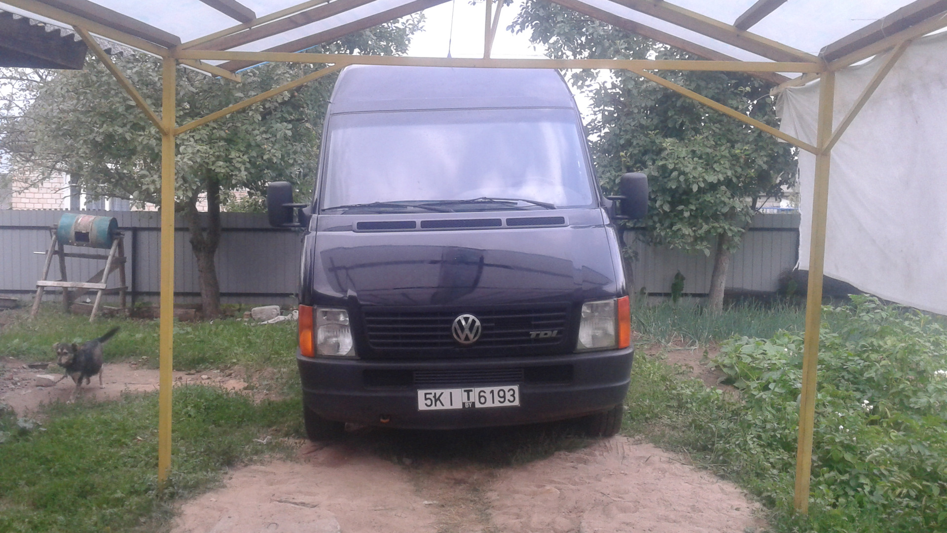 Volkswagen LT (2G) 2.5 дизельный 2000 | пустая, что барабан на DRIVE2