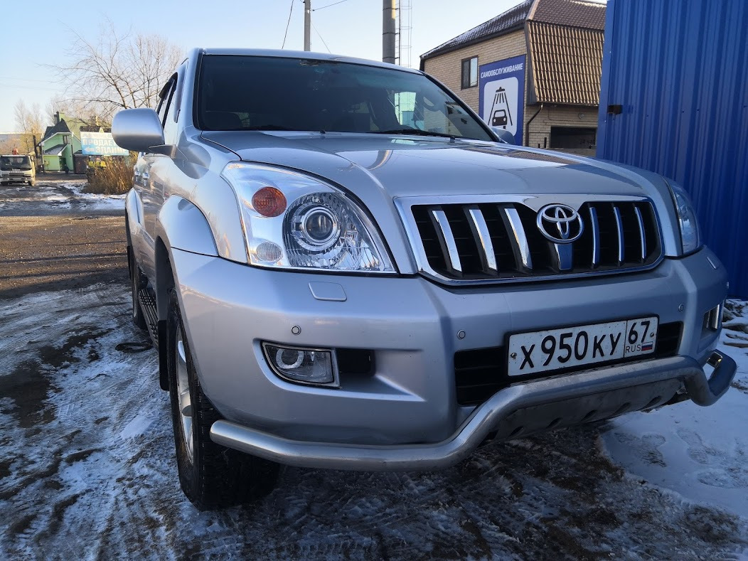 Головной свет прадо 120. Toyota Land Cruiser Prado 4.0. Фара Тойота ленд Крузер Прадо. ПТФ линзы Optima Toyota LC Prado 120. 120 Prado доработанный.