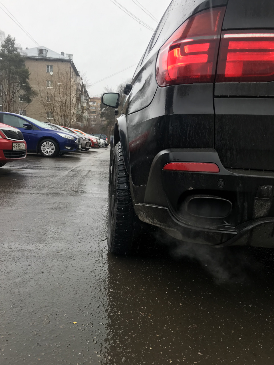 Проставки 45мм — BMW X5 (E70), 4,8 л, 2007 года | стайлинг | DRIVE2