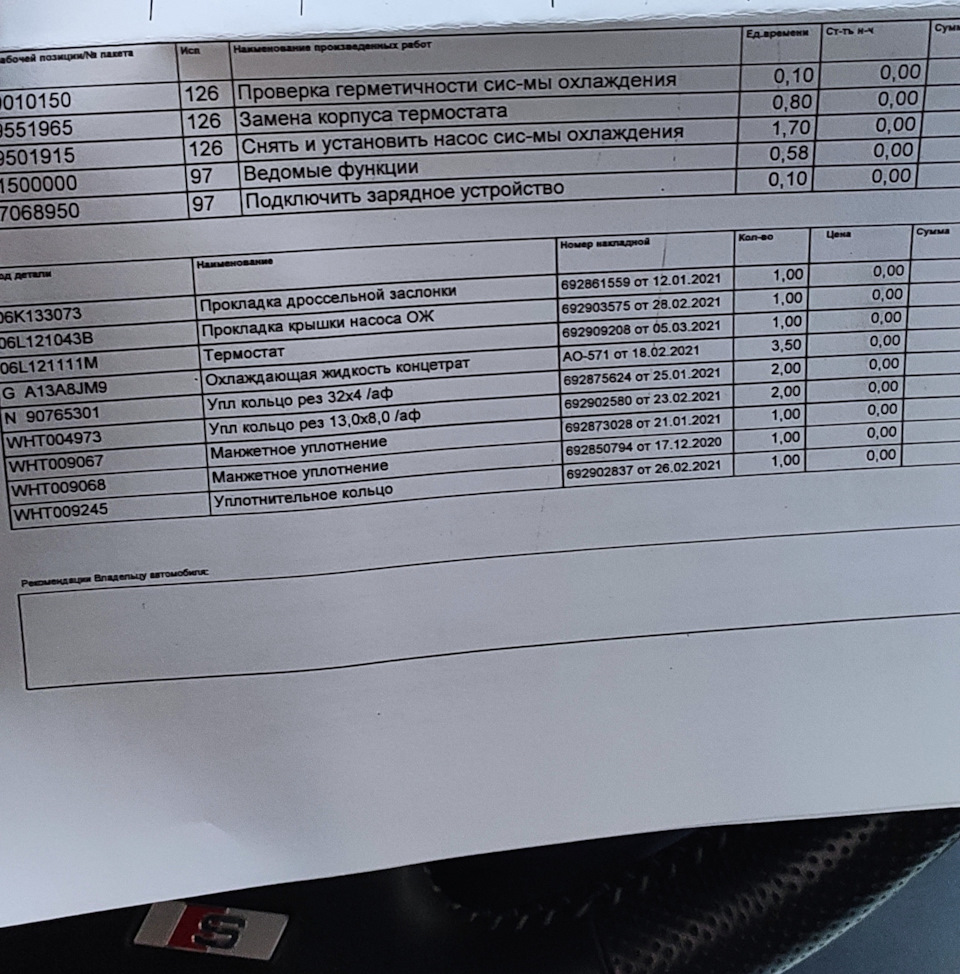 WHT004973 Манжетное уплотнение VAG | Запчасти на DRIVE2