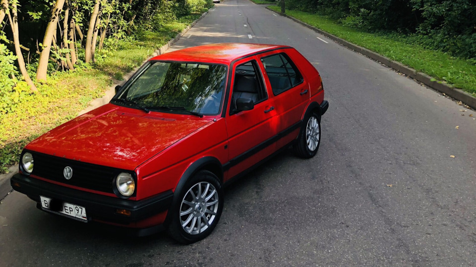 Volkswagen Golf Mk2 1.6 бензиновый 1989 | Old traveler蘭 на DRIVE2