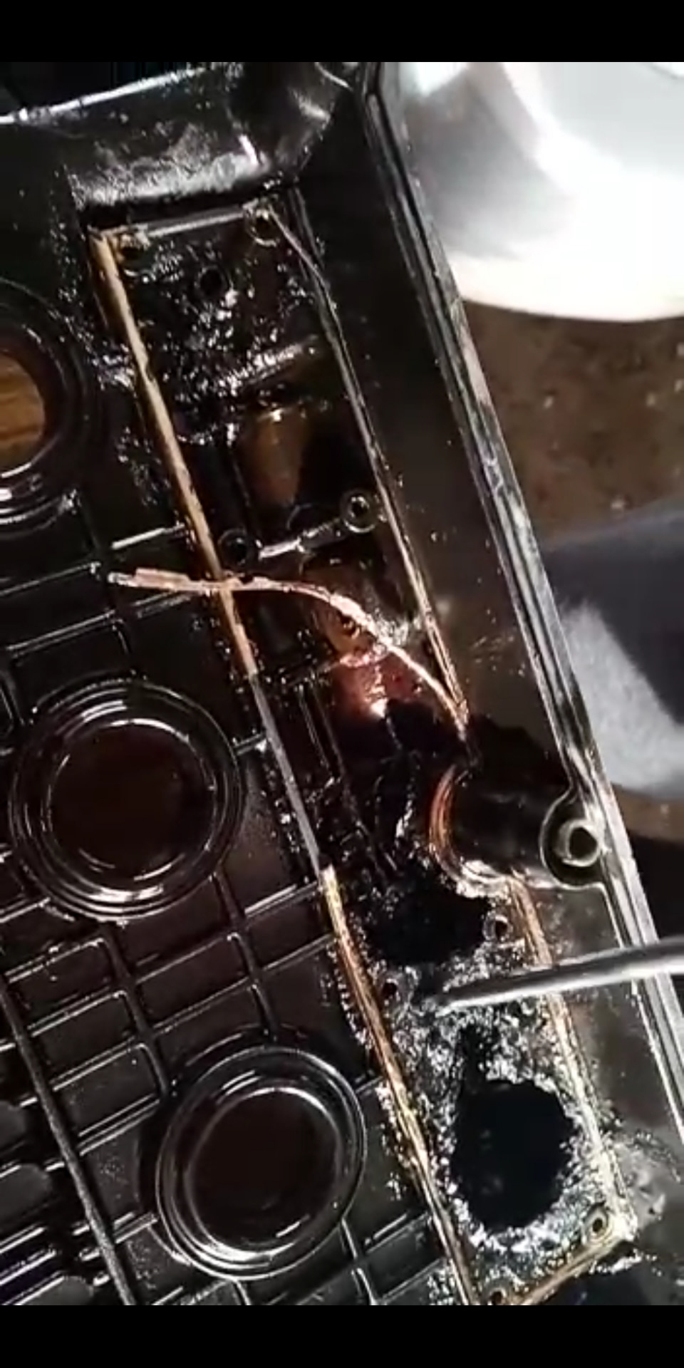 Масло — Hyundai Accent (3G), 1,5 л., 2005 года | плановое ТО | DRIVE2