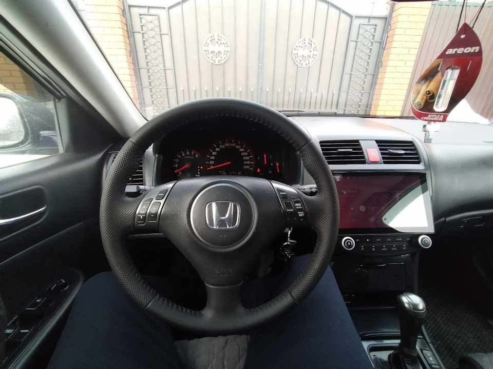 Руль и замок зажигания! — Honda Accord (7G), 2,4 л, 2005 года ...