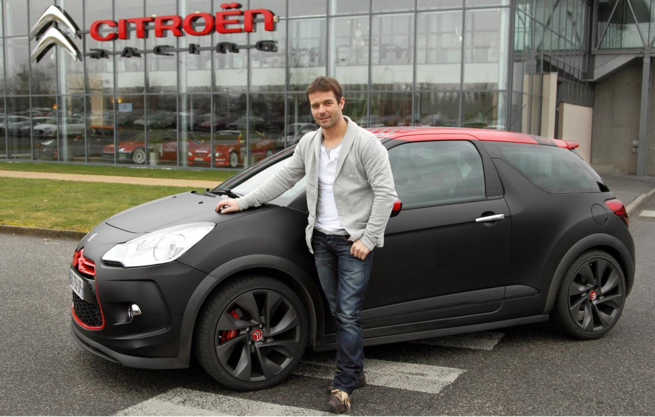 Citroen ds3 красный