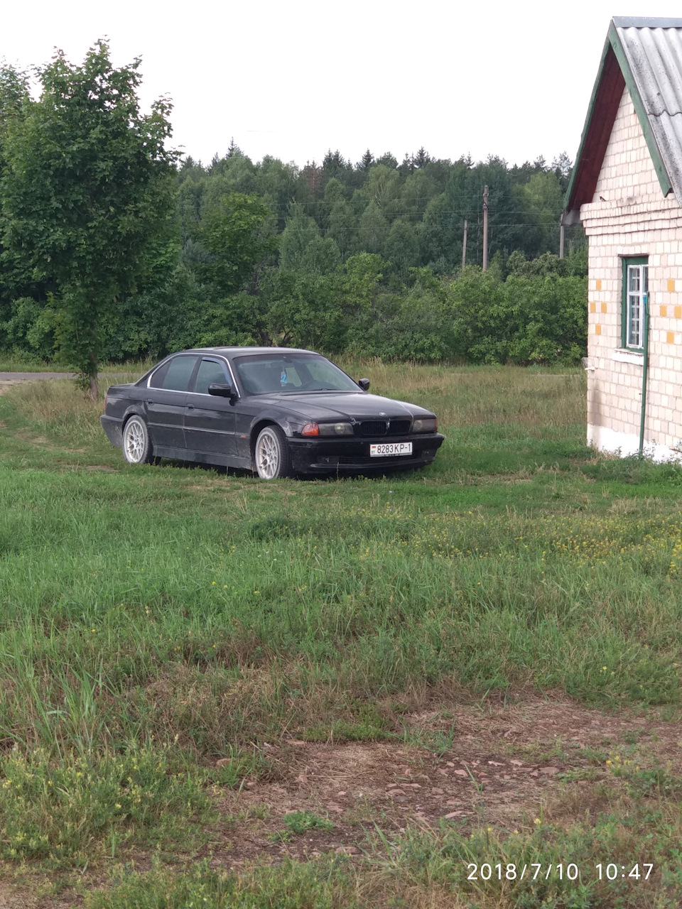 Просто фото на работе. — BMW 7 series (E38), 3 л, 1995 года | фотография |  DRIVE2