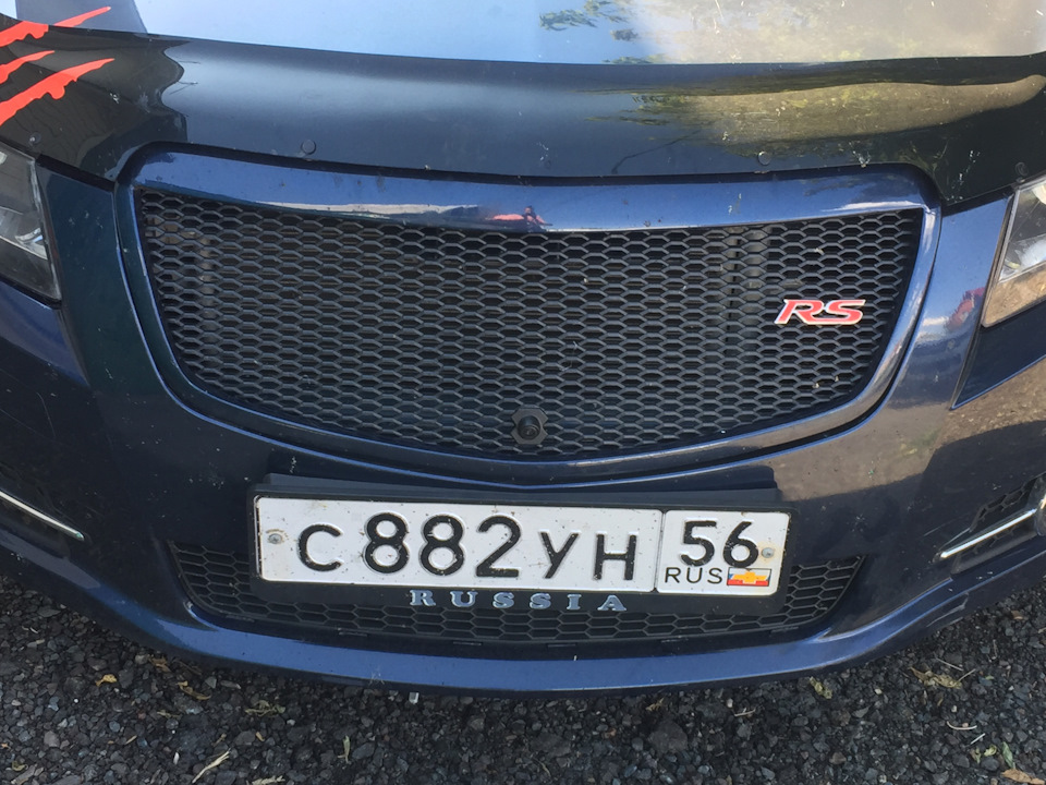 Камера переднего вида — Chevrolet Cruze (1G), 1,6 л, 2011 года | своими ...