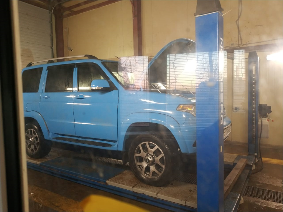 Антикор раст-стопом — УАЗ Patriot, 2,7 л, 2018 года | визит на сервис ...