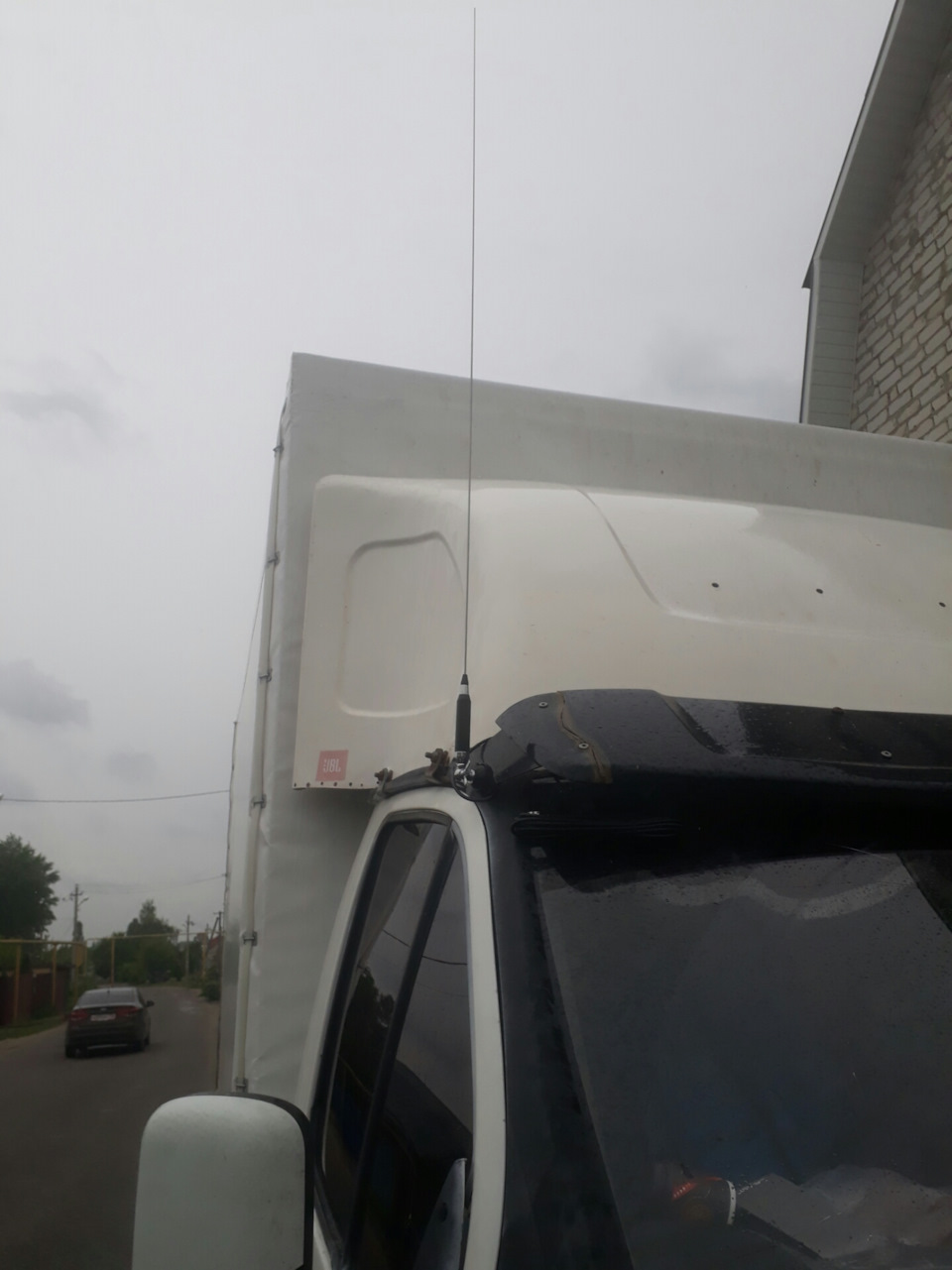 установка рации и трубы под бампер — ГАЗ Газель, 2,4 л, 2008 года ...