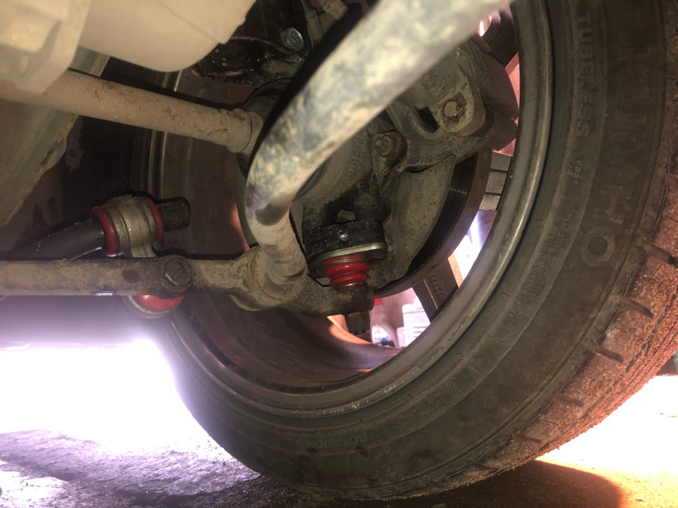 ®️78 Занижение гранты -90 (замена стоек и не только) — Lada Гранта, 1,6 ...