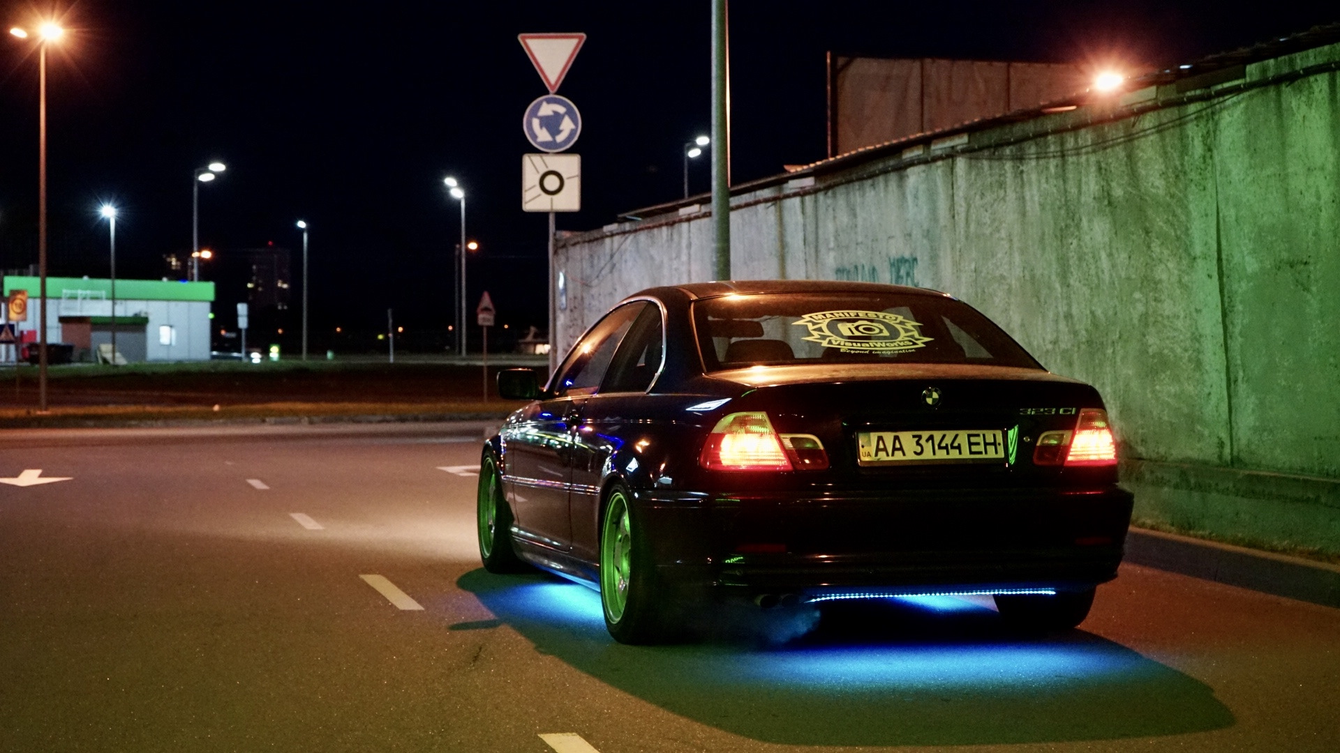 BMW e46 РЅРµРѕРЅ