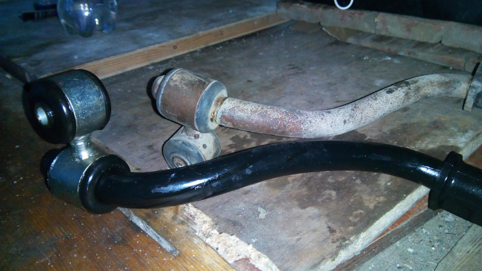 Сравнил стабы. Ощутимо толще, ровнее и новее… — Lada Калина Универсал (1G)