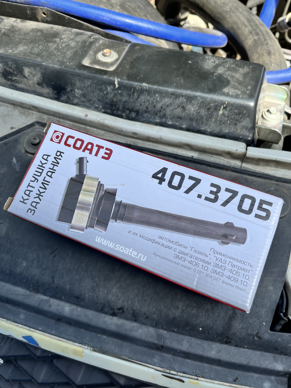 Замена катушки зажигания — УАЗ Pickup, 2,7 л, 2020 года | плановое ТО ...