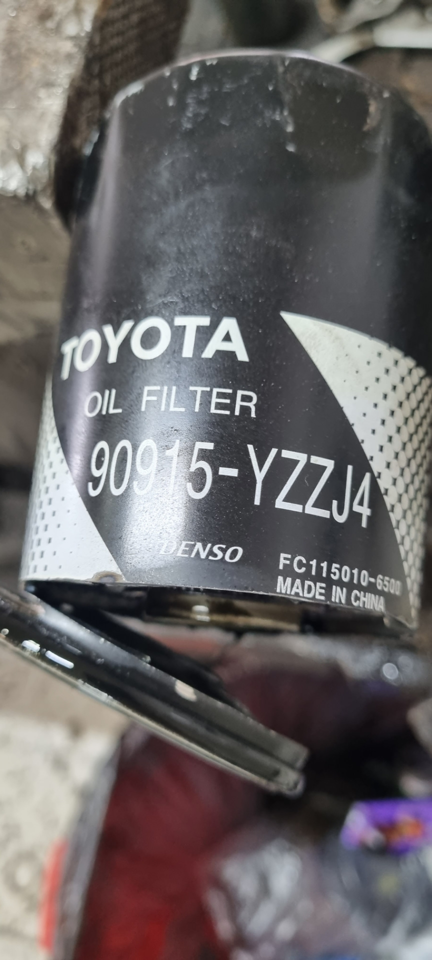 Оригинальный фильт после 10000 тысяч пробега на моторном масле Mobil ...