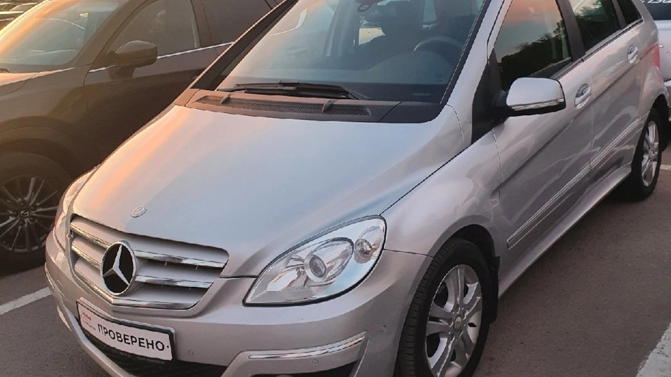 Странный звук при включении печки — Mercedes-Benz B-Class (W245), 1,8 л ...
