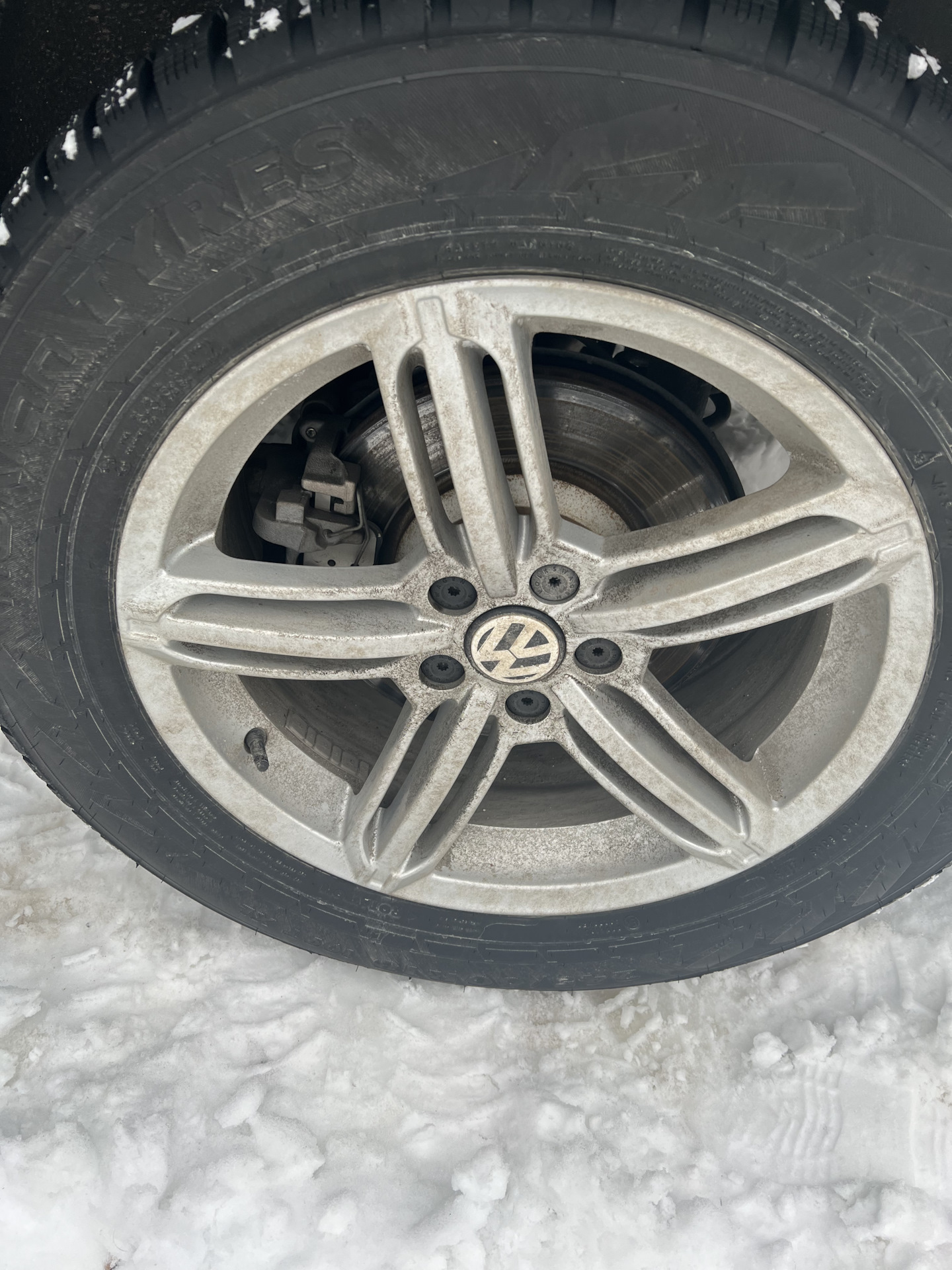 И все таки тормозные диски на VW — дерьмо. — Volkswagen Polo Sedan, 1,6 ...
