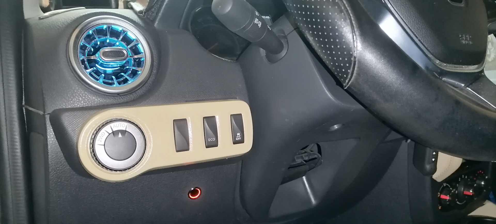 Дефлекторы AMG с подсветкой на Renault duster. — Renault Duster (1G), 2 ...