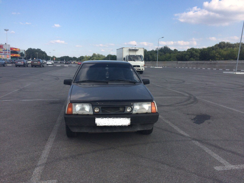 Первый тюнинг. — Lada 21099, 1,5 л, 2002 года | тюнинг | DRIVE2