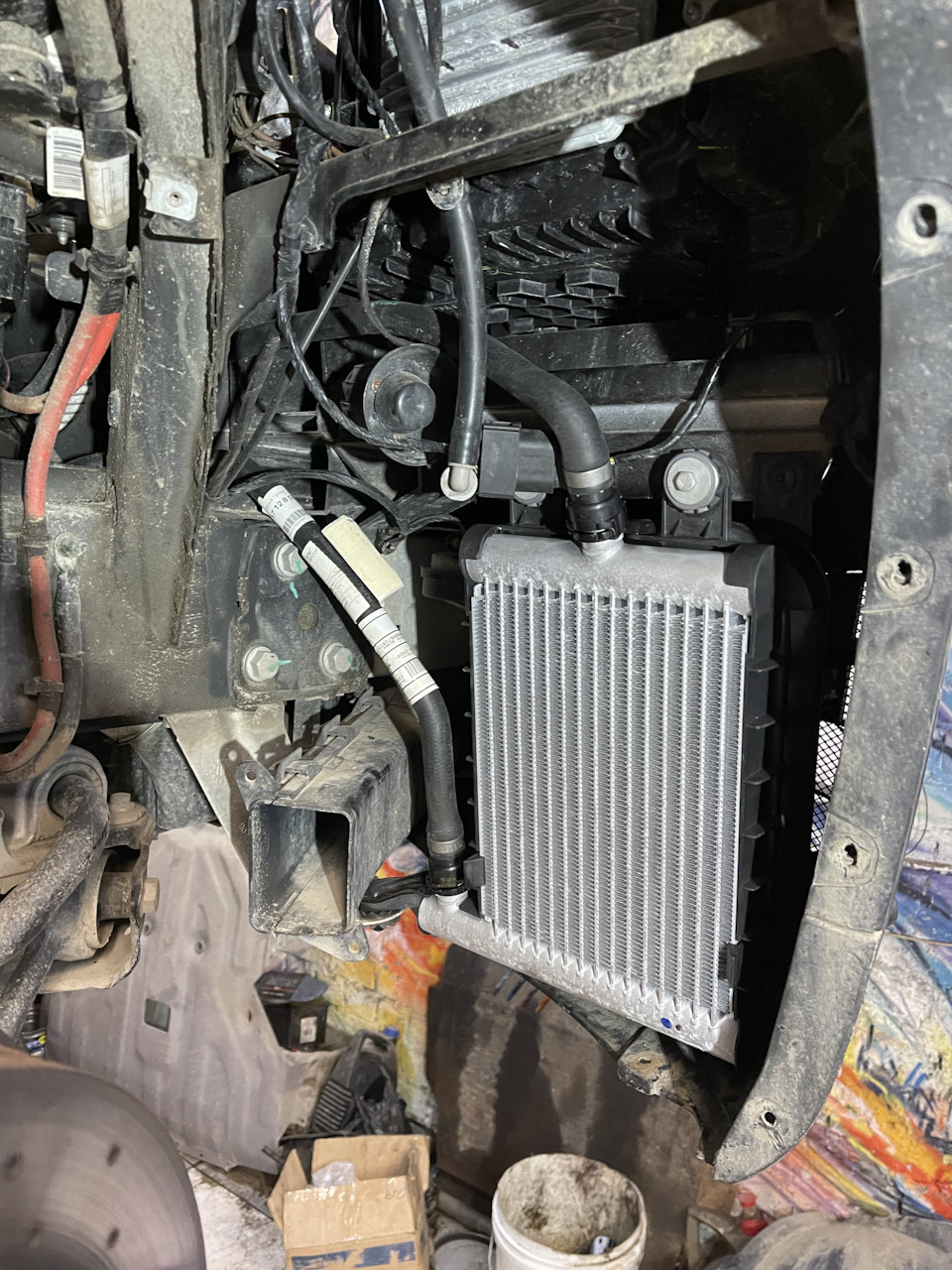 Радиатор. — BMW X4 (F26)