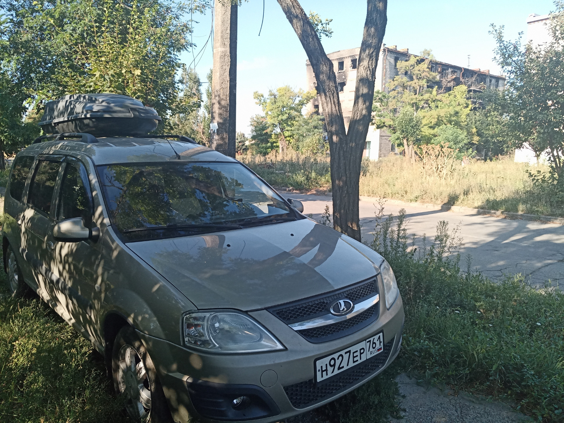 Сталкерская поездка в Мариуполь — Lada Ларгус, 1,6 л, 2013 года |  путешествие | DRIVE2