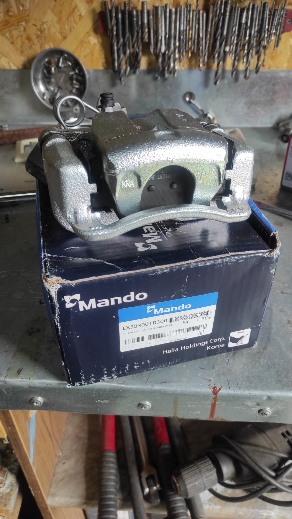EX583001R300 Тормозной суппорт MANDO | Запчасти на DRIVE2