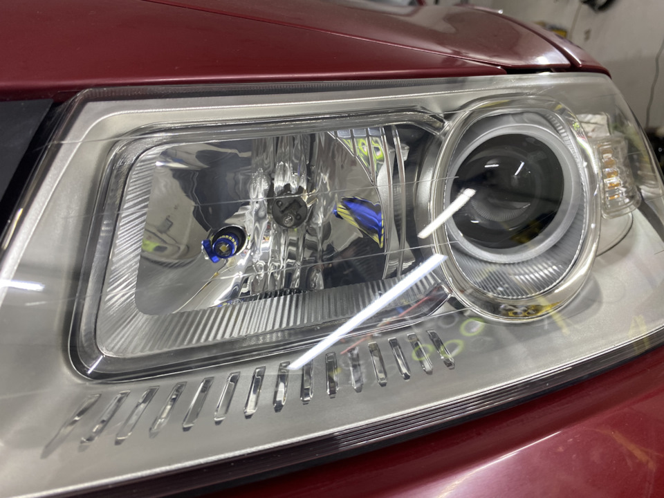 Свершилось! Линзы Aozoom A9 в Рено Меган фаза 2 — Renault Megane II, 1 ...