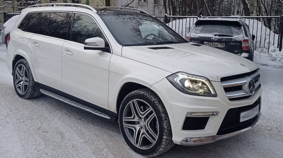 Mercedes Benz gl 500 Р±РµР»С‹Р№