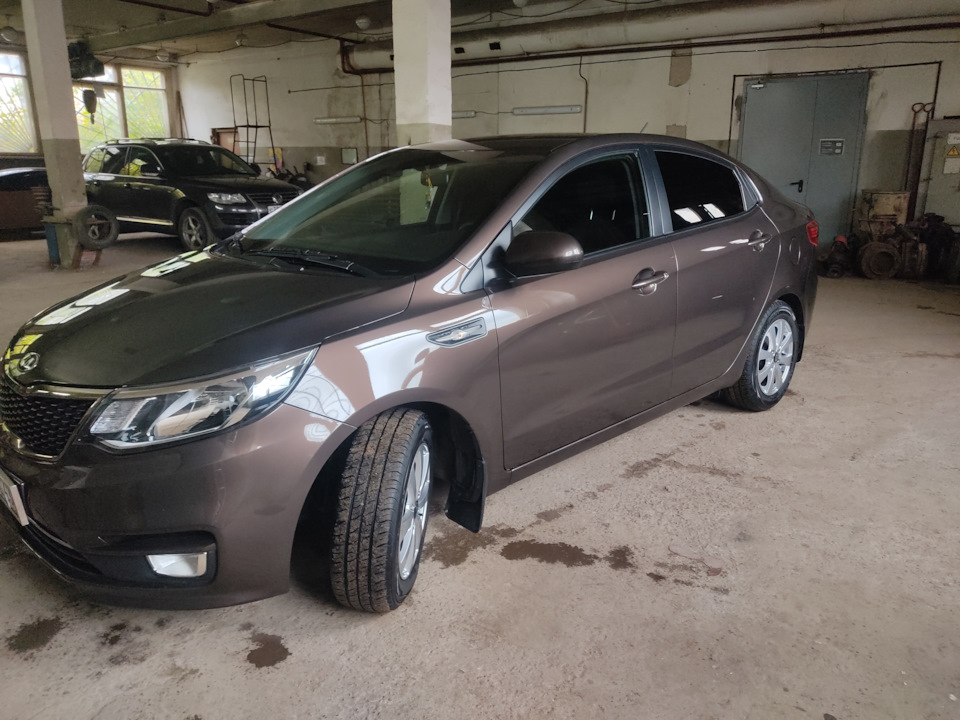 Замена салонного фильтра — KIA Rio (3G), 1,4 л, 2016 года | плановое ТО ...