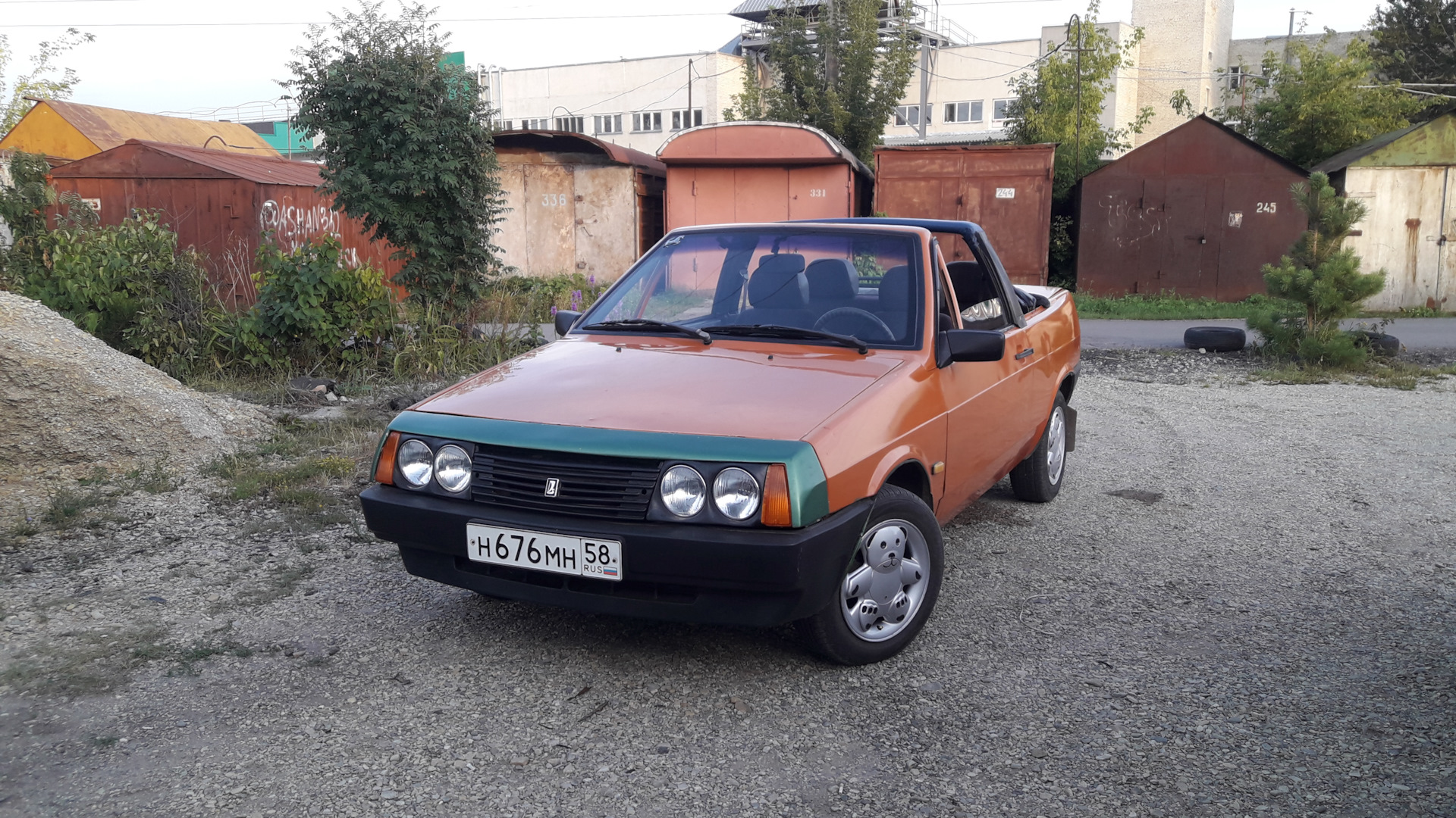 Lada Samara Cabrio 1.5 бензиновый 1993 | Czech Design на DRIVE2