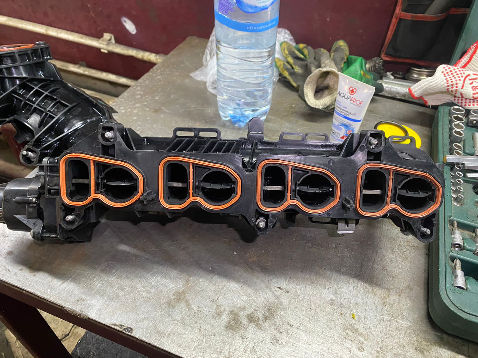 Чистка впускного коллектора b47. Замена масла — BMW 3 series Gran ...