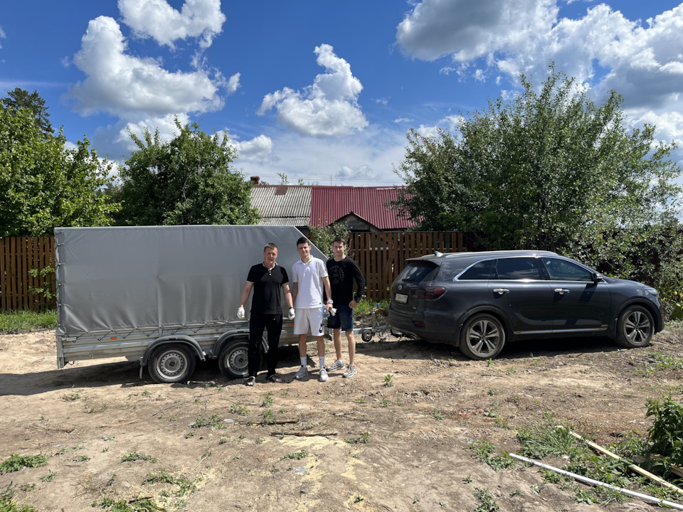 Прицеп — KIA Sorento (3G), 2,2 л, 2020 года | наблюдение | DRIVE2