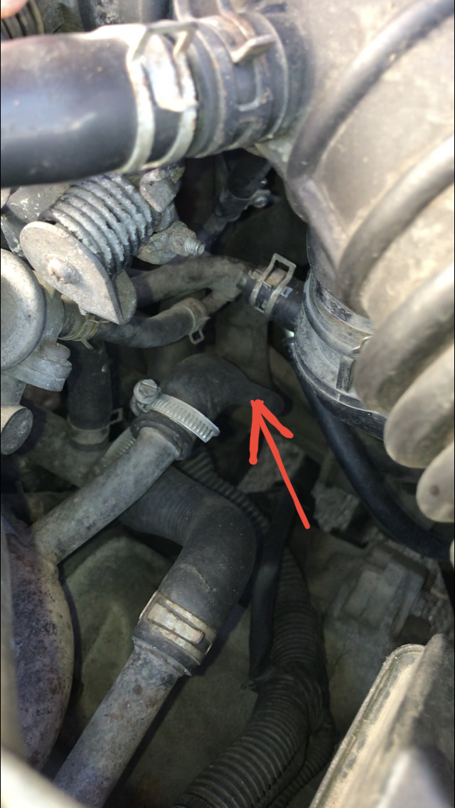 Проблема! Сжимается патрубок печки — Nissan Primera (P11), 2 л, 1996 ...