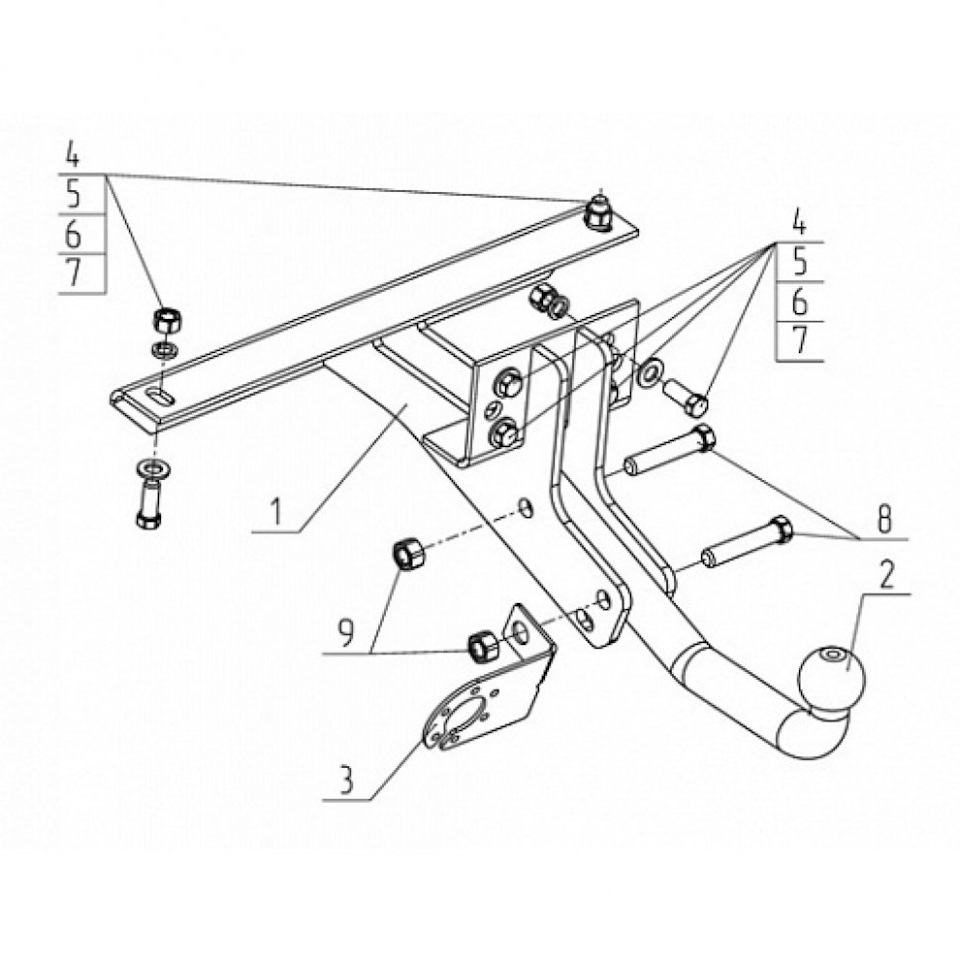 Фаркоп Автос — УАЗ Patriot, 2,7 л., 2020 года | аксессуары | DRIVE2