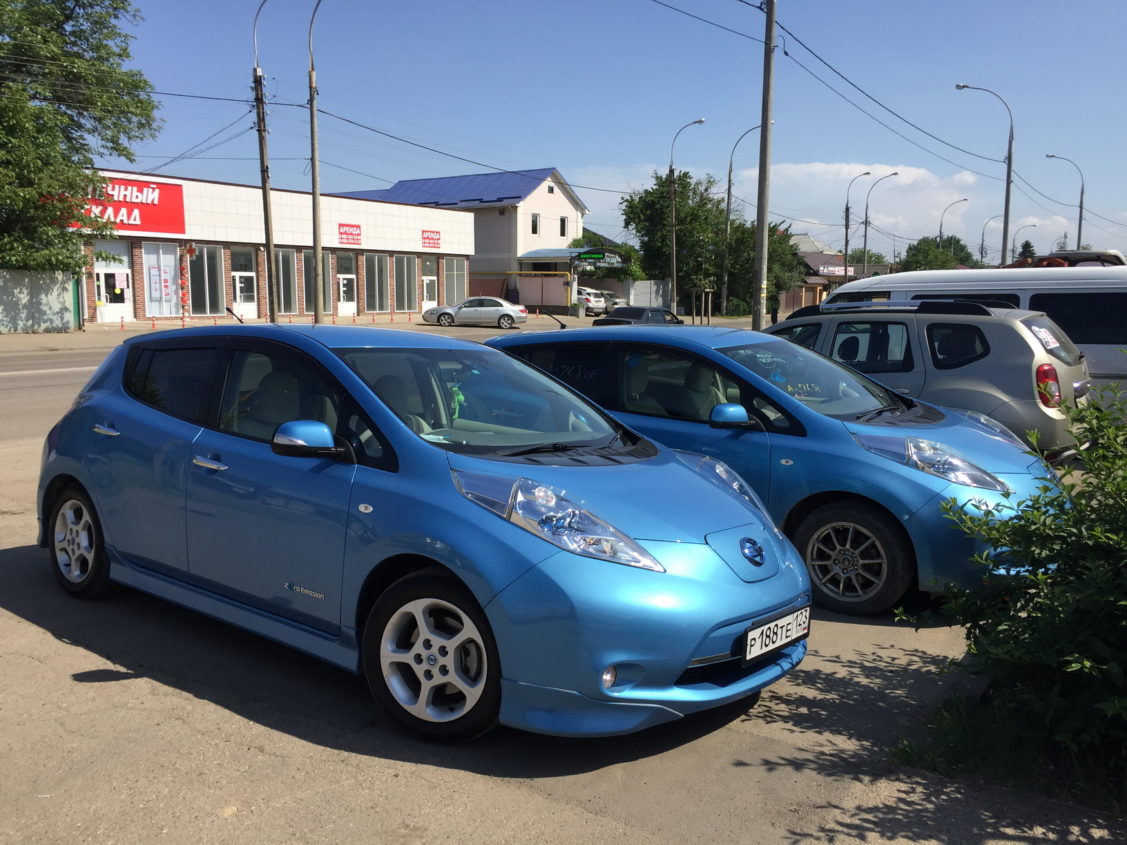 Поездка Краснодар > Ростов-на-Дону > Краснодар (=560км) — Nissan Leaf (1G),  2012 года | путешествие | DRIVE2